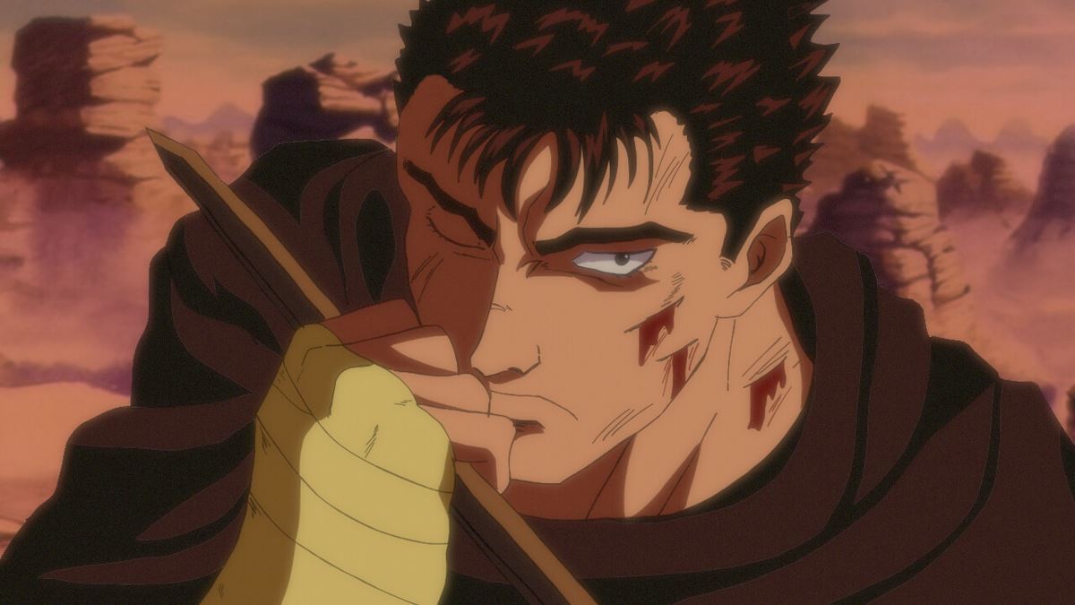 نمایی از انیمه Berserk 1997