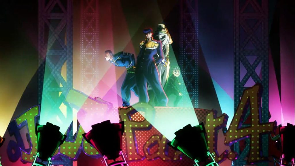 نمایی از انیمه JoJo’s Bizarre Adventure