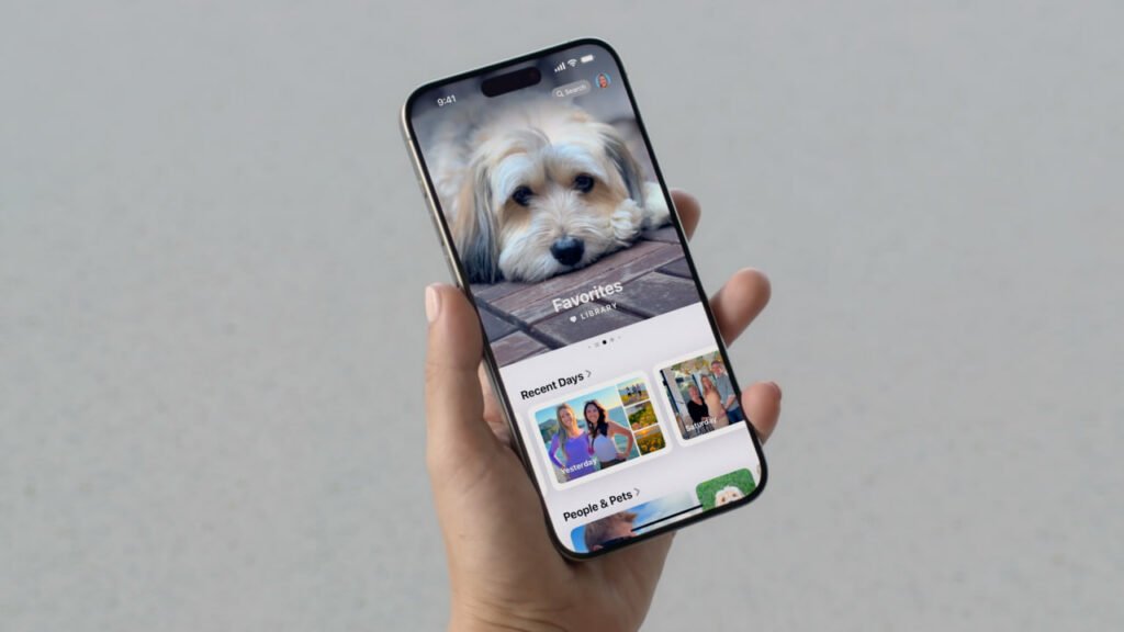 اپل با iOS 18 «بزرگ‌ترین طراحی‌مجدد» اپلیکیشن فوتوز را ارائه کرد