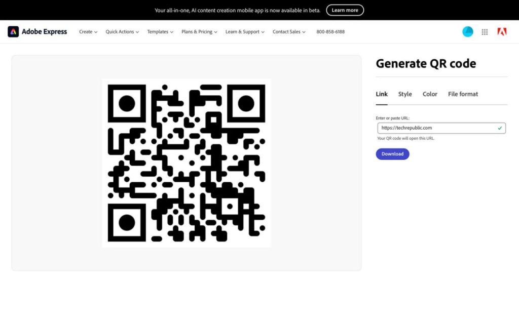 راهنمای کامل ساخت کد QR با روشهای رایگان در موبایل و کامپیوتر 11 وب سایت ساخت کیو آر کد