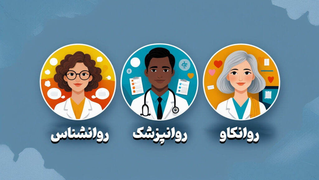 فرق روانشناس و روانپزشک و روانکاو و مشاور چیست؟_تمشک 35 فرق روانشناس و روانپزشک و روانکاو و مشاور چیست؟